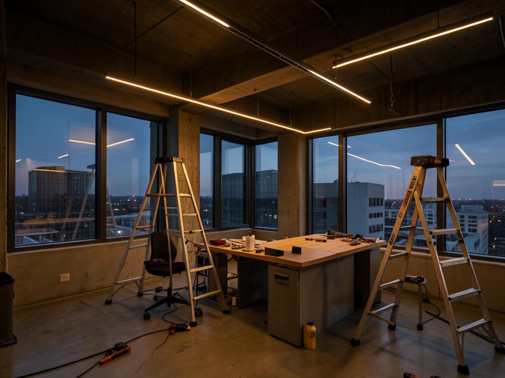 Commercial electrical work by D&M Electric